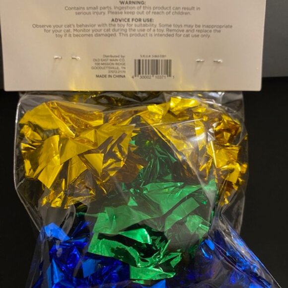 ugoo: Cat Toy Crinkle Balls 5 pack (HUNT) - Picture 3 of 8